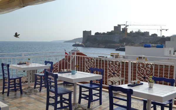 White and Blue Bodrum Hotel